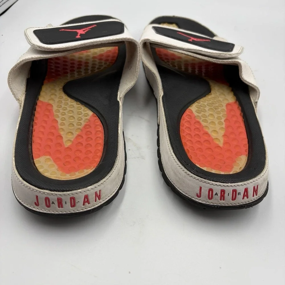 Jordan Hydro IV Slides Size 12 Slide Sandals Comfy 630752-120 Basketball Sports‎